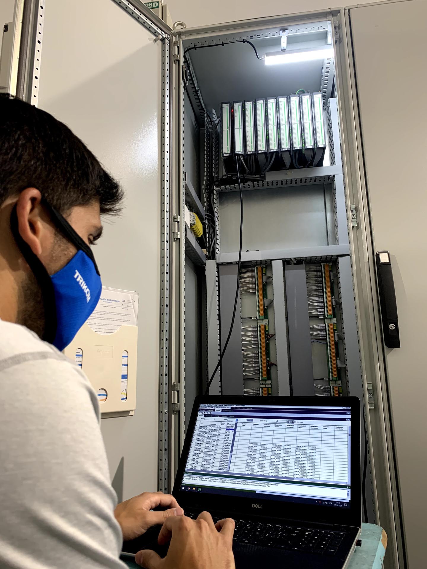 Sistema SCADA para Subestación Eólica