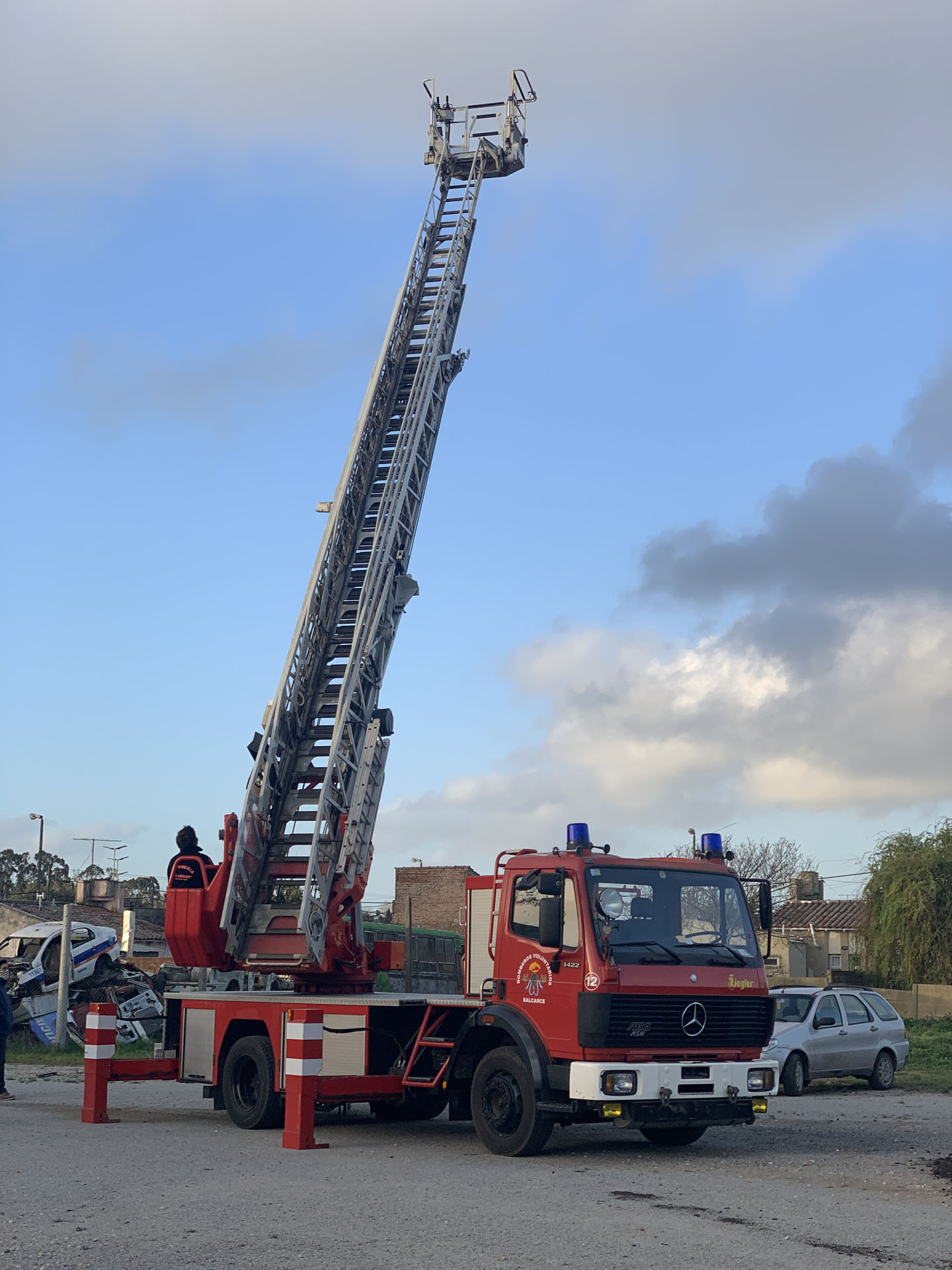 Automatización de Escalera en Camión de Bomberos