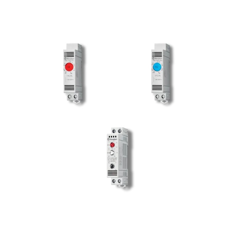 Serie 7T Termo-higrostato y termostatos de cuadro